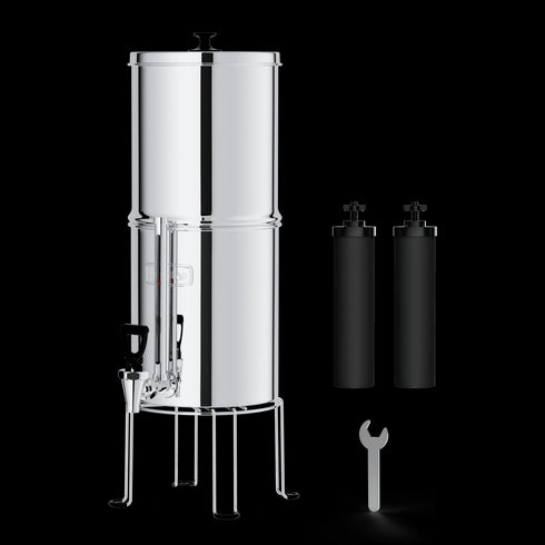 Waterdrop 2.25-gallon King Tank Gravity Water Filter System, With Stand